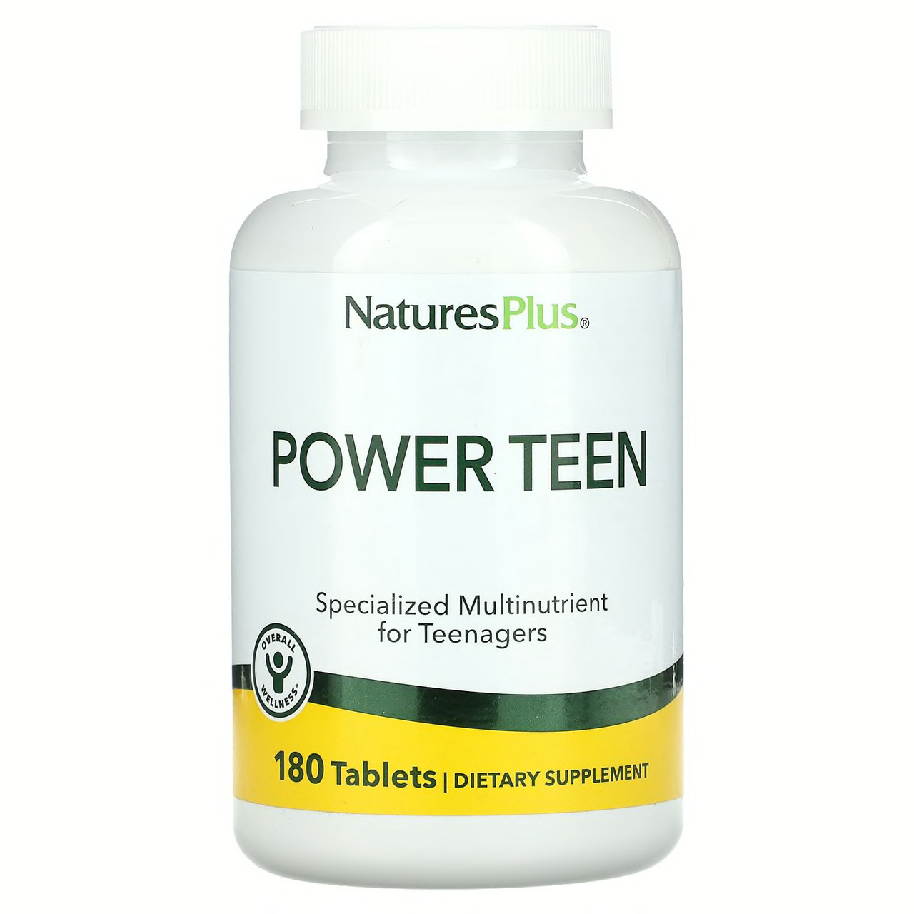 Мультиміни та мінерали для підлітків, Nature's Plus, 180 таблеток
