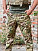 Костюм Multicam від бренду ISARM для військових, мисливців, без утеплювача, з капюшоном і високим коміром, розмір L, фото 4