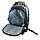 Туристичний рюкзак чоловічий "7605 Сірий" на 35 л, міський рюкзак спортивний (тактический рюкзак), фото 3
