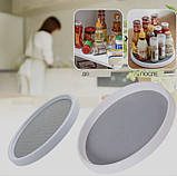 Обертовий піднос органайзер для кухні 30 обертальний на 360 градусів, фото 3