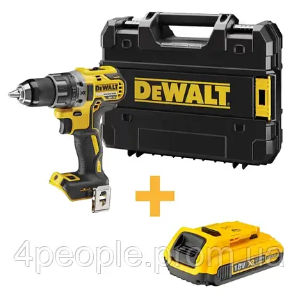 Акумуляторний дриль-шупуповерт з бесщеточным двигуном 18 DeWALT DCD791NT+DCB183, фото 2
