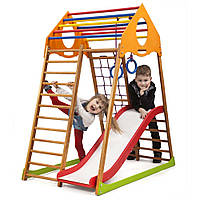 SportBaby Дитячий спортивний комплекс для дому KindWood Plus 1