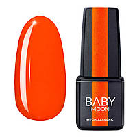 Гель лак BABY Moon Perfect Neon Gel polish № 004 морковно-коралловый