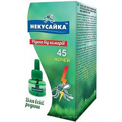 Рідина проти комарів без запаху Некусайка 45 ночей