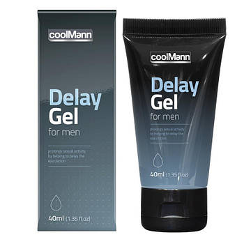 Замісний гель для чоловіків CoolMann Delay Gel, 30мл | Puls69