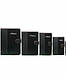 Блокнот "Класик чорний" на кнопці з ручкою шкір/зам., 76 аркушів, 9*15.5см, фото 2