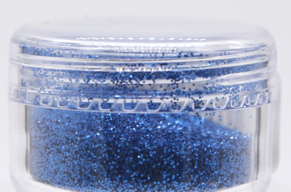Декор для манікюру SET NAIVY Professional глітер темно-синій LB 705, фото 1