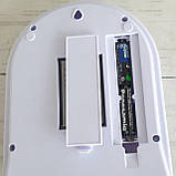 Електронні ваги на кухню Domotec MS-400 кухонні з плоскою платформою для зважування продуктів до 10 кг, фото 5