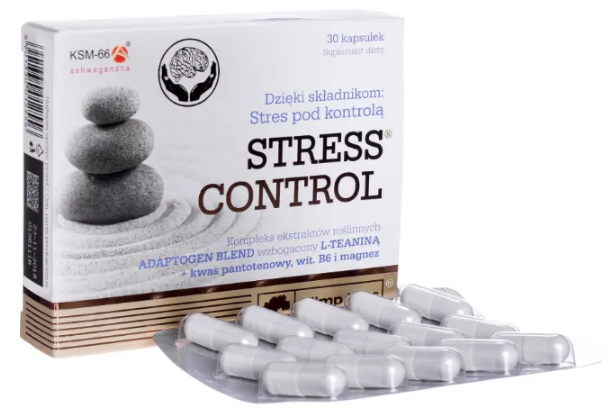 Контроль стресу Olimp Stress control 30 капс