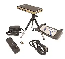 Проєктор 4K P09 біла коробка | Мультимедійний проєктор | Мініпроєктор для дому