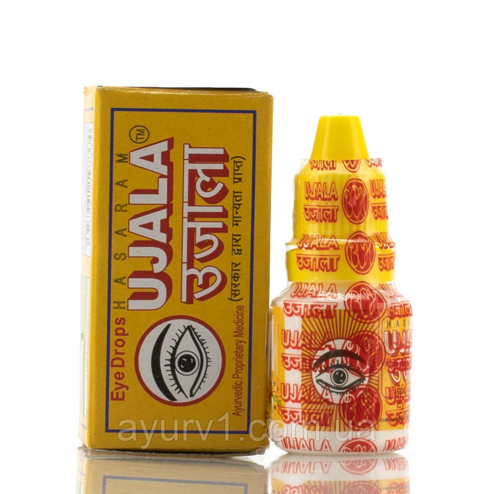 Уджала глазные капли от катаракты Ujala Eye Drops Hasaram 10 мл: купить ...