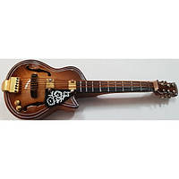 ALBERTS GIFTS 39228 F-Hole Guitar W/ Cut Away 4 Сувенир значок с магнитом