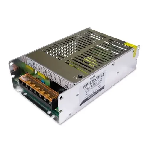 Блок живлення 12V, 150W, 12.5А, металевий корпус, IP20, TR-150-12