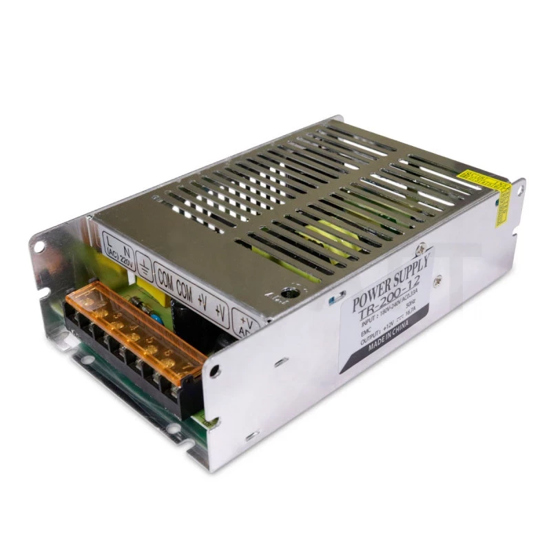 Блок живлення 12V, 250W, 20А, металевий корпус, IP20, LED-250-12