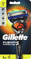 Бритва Gillette FUSION ProGlide Flexball (бритва+2 касети)