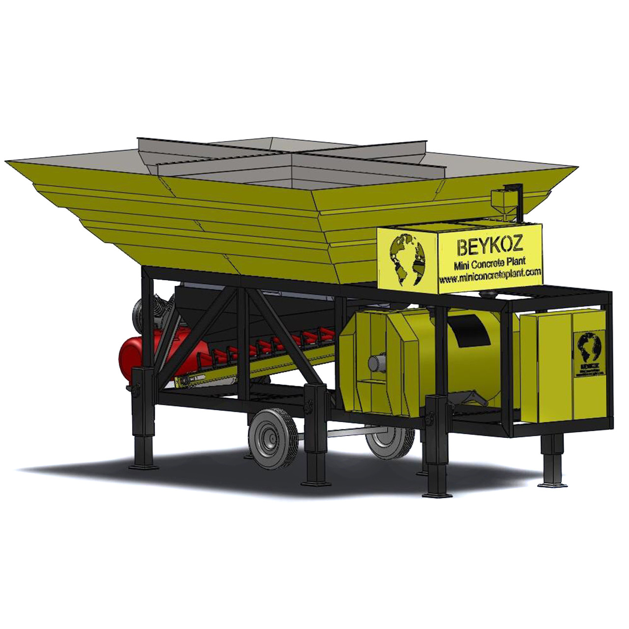 Міні-бетонний завод Beykoz BMCP 30