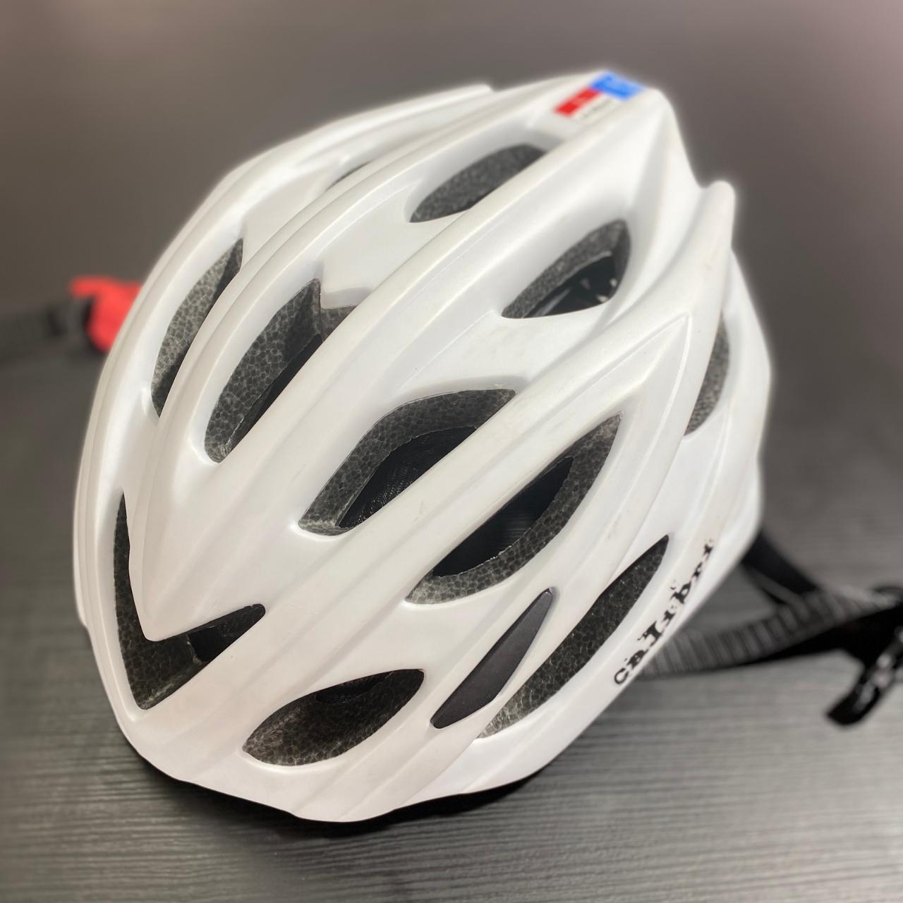 Шолом велосипедний Colibri Cycling  53 - 54 см Білий
