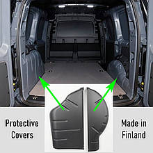 Пластикові захисні накладки на колісні арки для Volkswagen Caddy L1 2020+