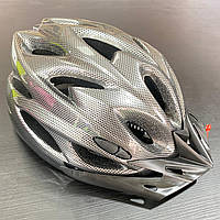 Шлем велосипедный Avanti Carbon black 55-56 см Черная
