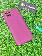 Чохол Samsung A03 Silicon Cover Full бордо 537