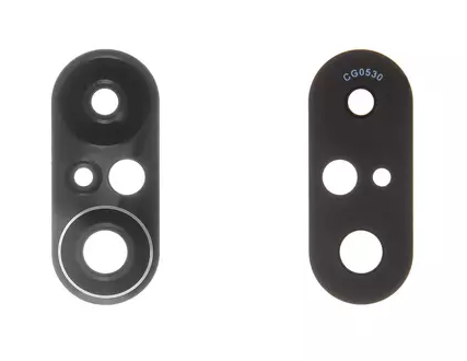 Скло камери для смартфону Xiaomi Poco F3, чорний