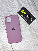 Чохол IPhone 12 mini Silicone Case Full Cover black currant