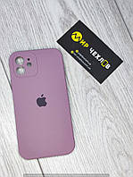 Чохол Ip12 Silicone Case Full Сamera Protective black currant 72263 *