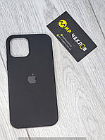 Чохол Silicone Case Full Cover iPhone 12 Pro Max black 30268 black 30268