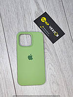 Чехол Silicone Case Full Protective (AA) для Apple iPhone 13 Pro (6.1") (Мятный / Mint) 49839