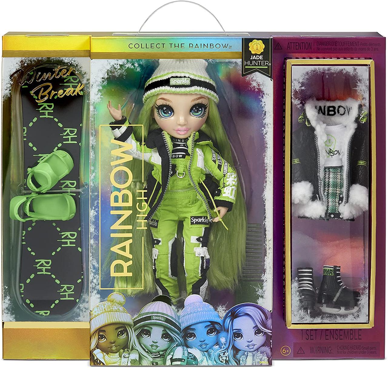 Лялька Рейнбоу Хай Джейд Хантер Rainbow High Winter Break Jade Hunter