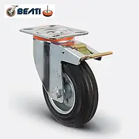 Поворотное колесо с тормозом 80мм (Турция)