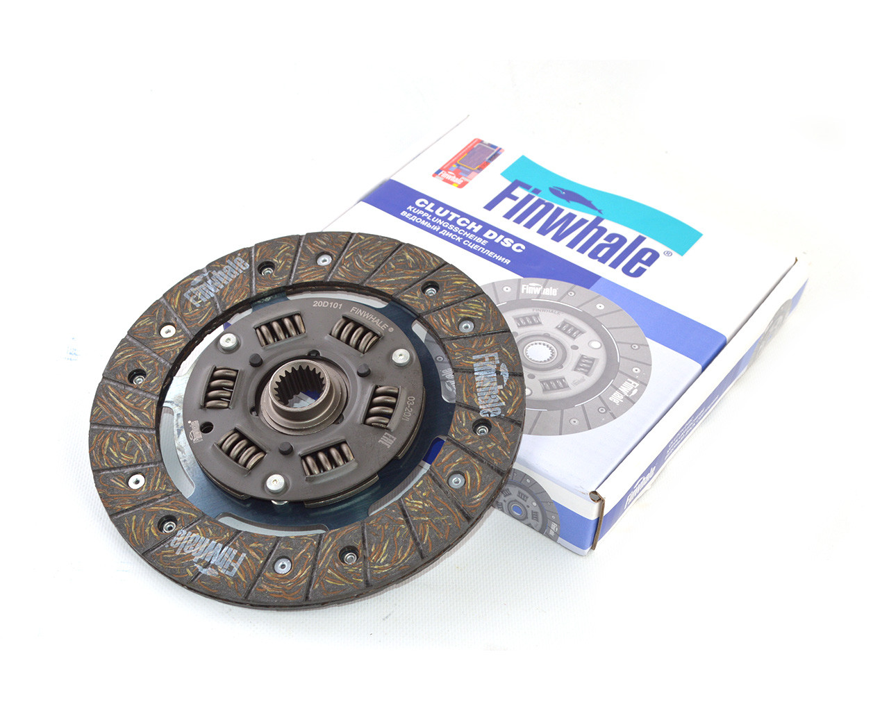 Диск зчеплення ведений ВАЗ 2101-02, 2104-05, 2107, кор. уп.