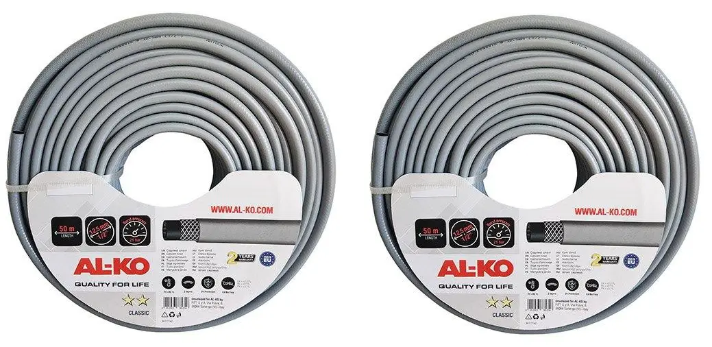 Шланг садовий AL-KO Classic 1/2", 25м 2 штуки