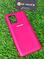 Чохол Samsung S10 Lite / (G770F) Silicon cover бордо *