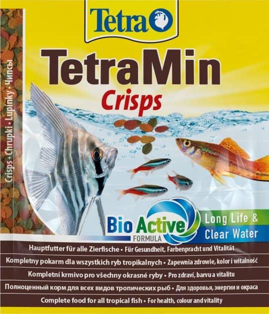 Tetra Min Crisps сухой корм для аквариумных рыб - 12г - фото 1 - id-p1656587602