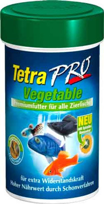 Тetra PRO Vegetable Crisps сухой корм для аквариумных рыб - 12 г - фото 1 - id-p1656587606