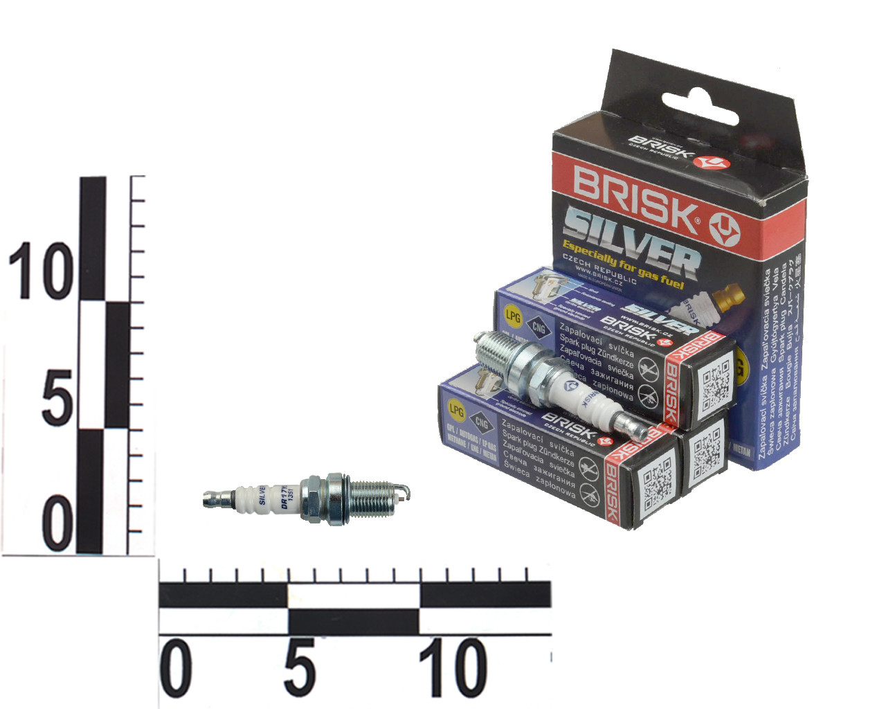 Свічка запалювання Silver, CHEVROLET Lacetti 1.8, Captiva 2.0, 2.4, к-т