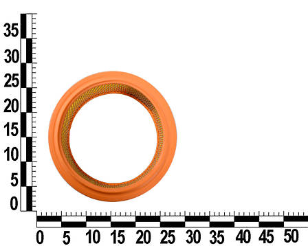 Фільтр повітряний ВАЗ 2101-07, 2108-099, 2121, 21213, М 412, ЗАЗ 1102,  карбюраторний, круглий с, фото 2