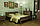 Ліжко двоспальне дерев'яне "Верона" 160х200, фото 2