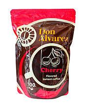 Кава розчинна Don Alvarez Cherry Вишня, 100 г (100% арабіка)
