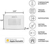 ONVIS Бездротовий ІЧ-детектор.  HomeKit Гігрометр, Термометр.  Датчик температури та вологості, фото 2