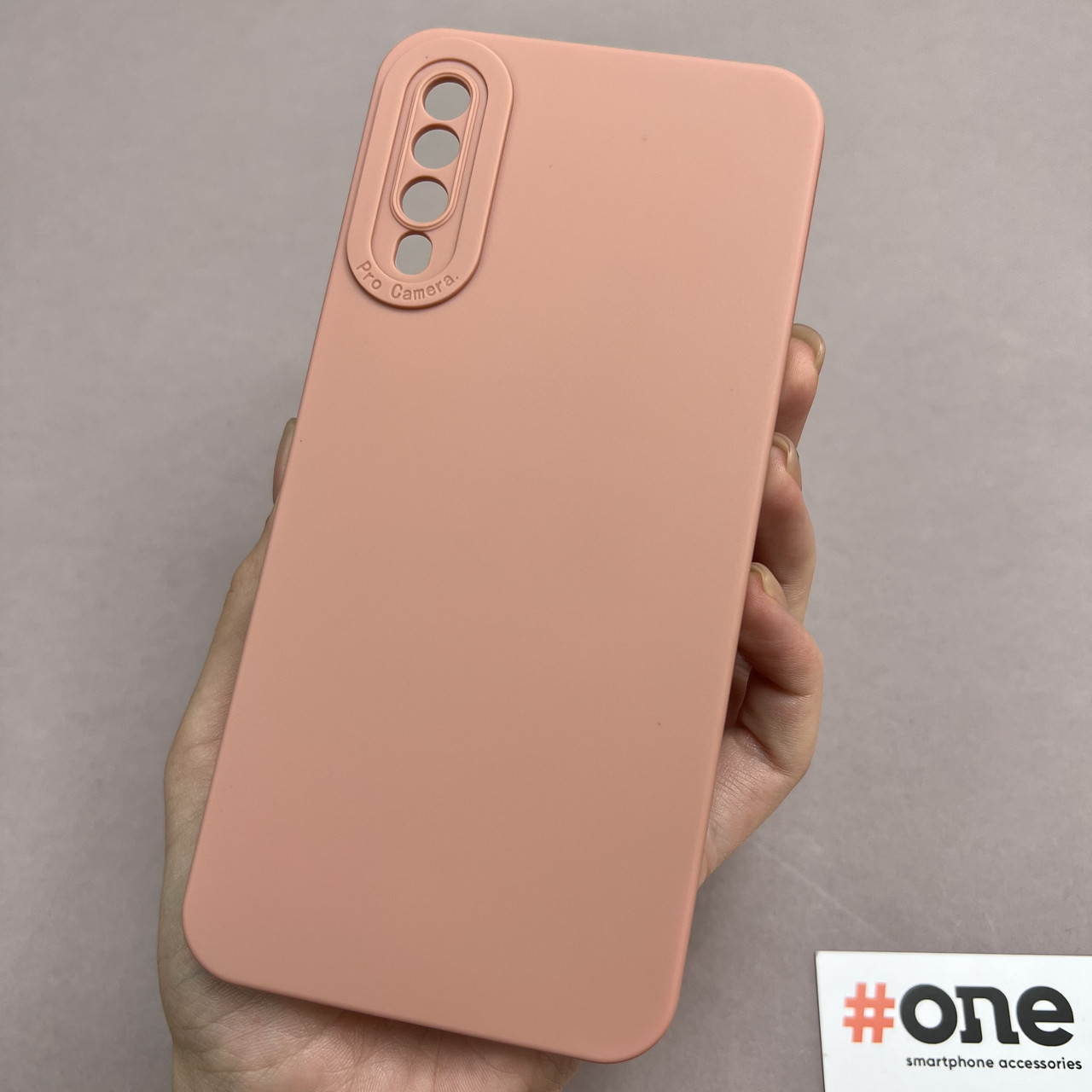 Чохол для Samsung Galaxy A50s силіконовий із захистом для камери чохол на телефон самсунг а50с бежевий W7N