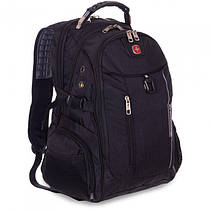 Рюкзак міський спортивний "7608" 35л Чорний рюкзак тактичний, туристичний рюкзак штурмовий