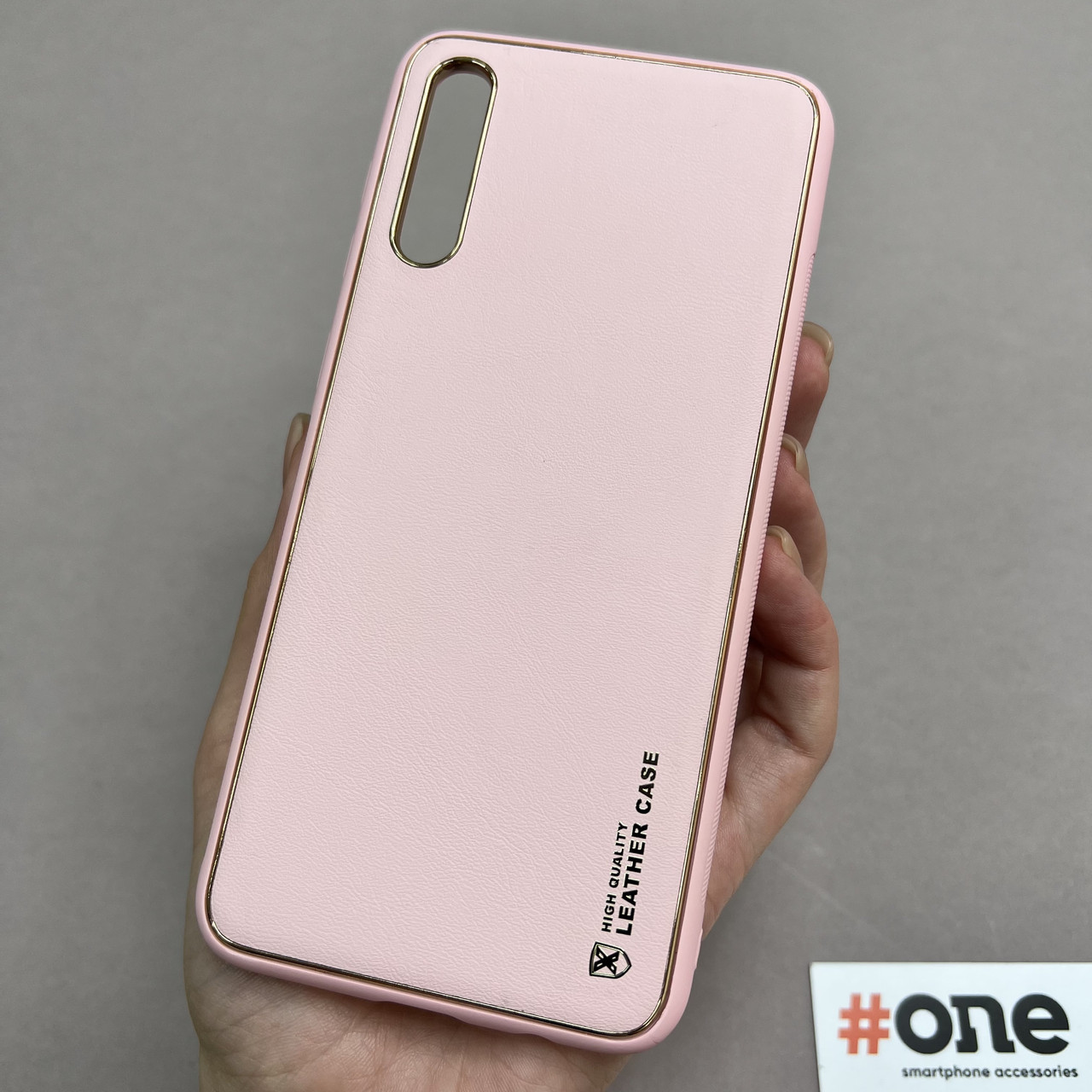 Чохол для Samsung Galaxy A50s шкіряний матовий чохол на телефон самсунг а50с рожевий u9h