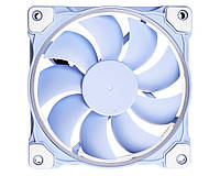 Вентилятор ID-Cooling ZF-12025-Baby Blue, 120x120x25мм, 4-pin PWM, голубой