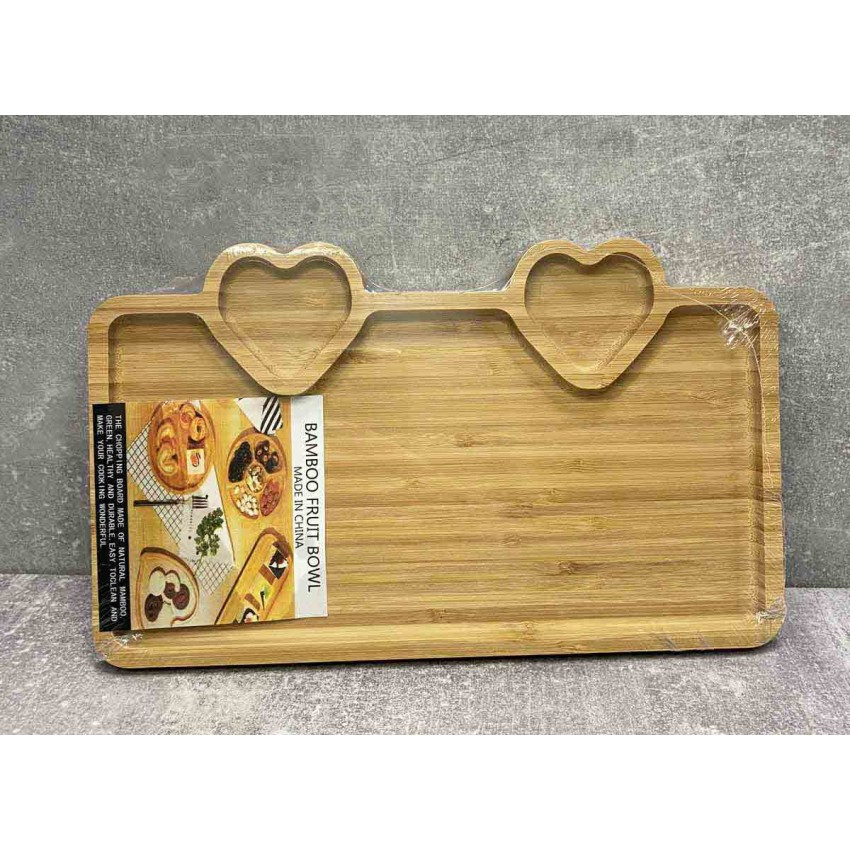 Менажниця бамбукова прямокутна BT-341, фото 1