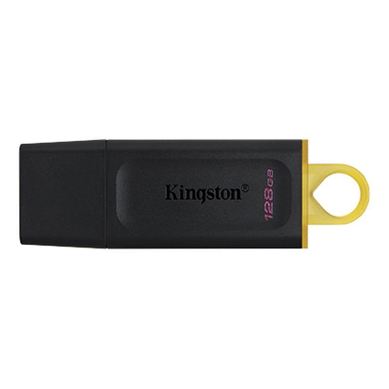 Флеш-накопитель USB3.2 128GB Kingston DataTraveler Exodia Black/Yellow (DTX/128GB) - фото 1 - id-p1656592665