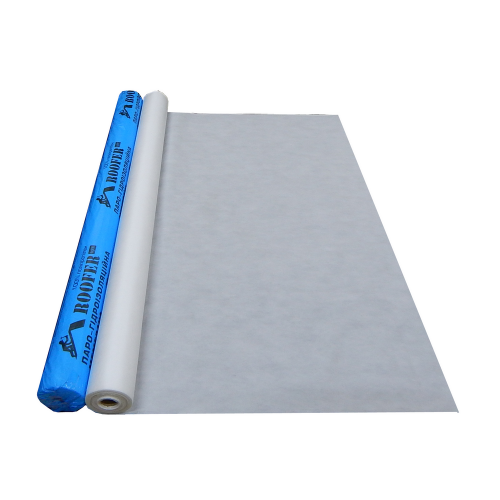 Паро-гидроизоляционная мембрана ROOFER L55/70 голубая (55 г/м², 70 м² ...
