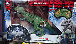 Динозавр RS6136A д/у, 50см, звук, світло, ходить, подвижн. деталі, на бат-ке,в кор-ке, 53,5-32,5-12см