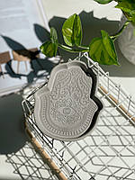 Гипсовая подставка Рука Фатимы, фото реквизит для предметной съемки Серый